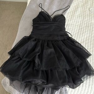 NWT Black tutu dress